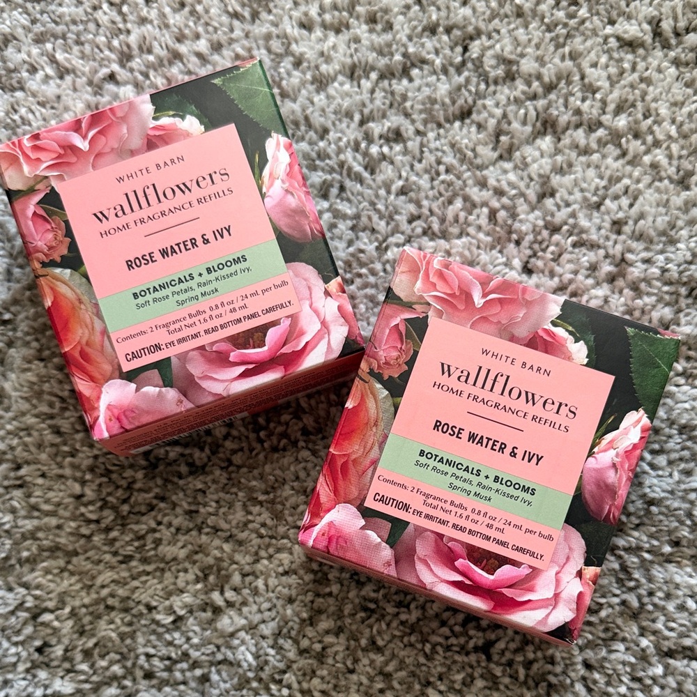 B&BW Wallflower Refills (4) - Rose Water & Ivy